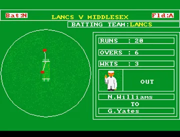 Cricket Masters screen shot game playing